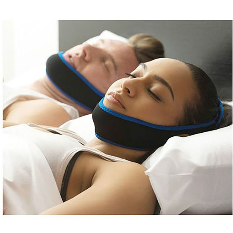 Anti Snore Chin Straps Stop Snoring Apnea Jaw Belt Sleeping Snoring
